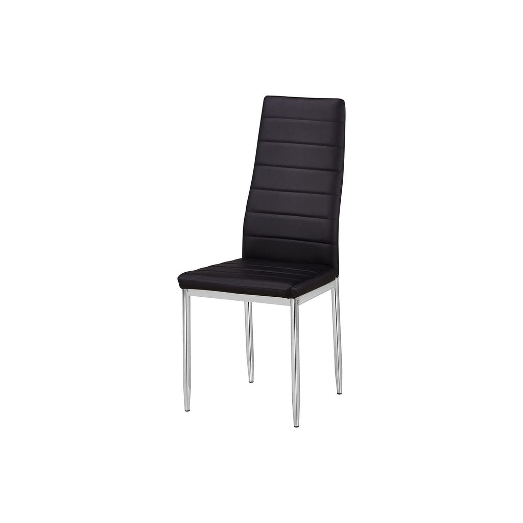 Set of 2 Black Modern Chairs L117590