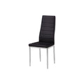 Set of 2 Black Modern Chairs L117590