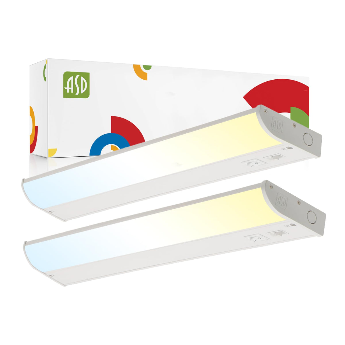 24 inch 12W Dimmable LED Under Cabinet Lighting 2 Pack X343