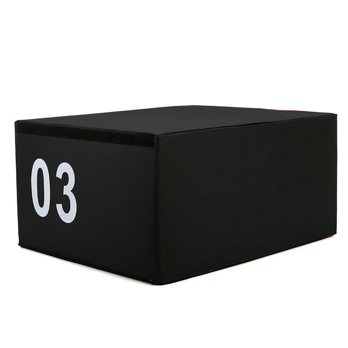 4-in-1 Foam Jumping Exercise Box Non-slip PU Leather Cover E561390
