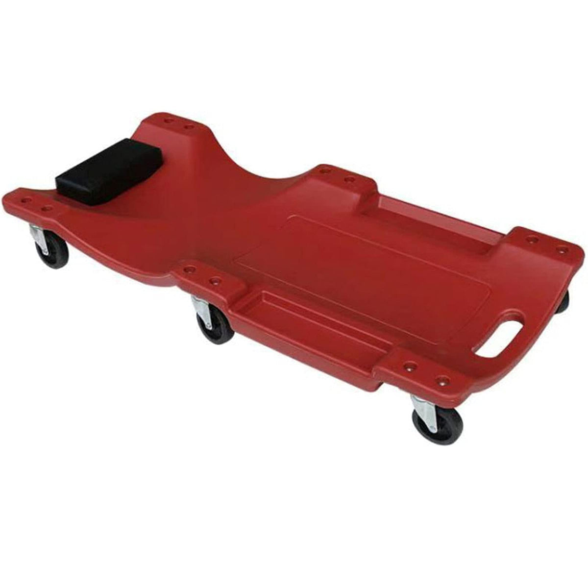 Rolling Garage Shop Creeper with Padded Headrest and 6 Casters F131