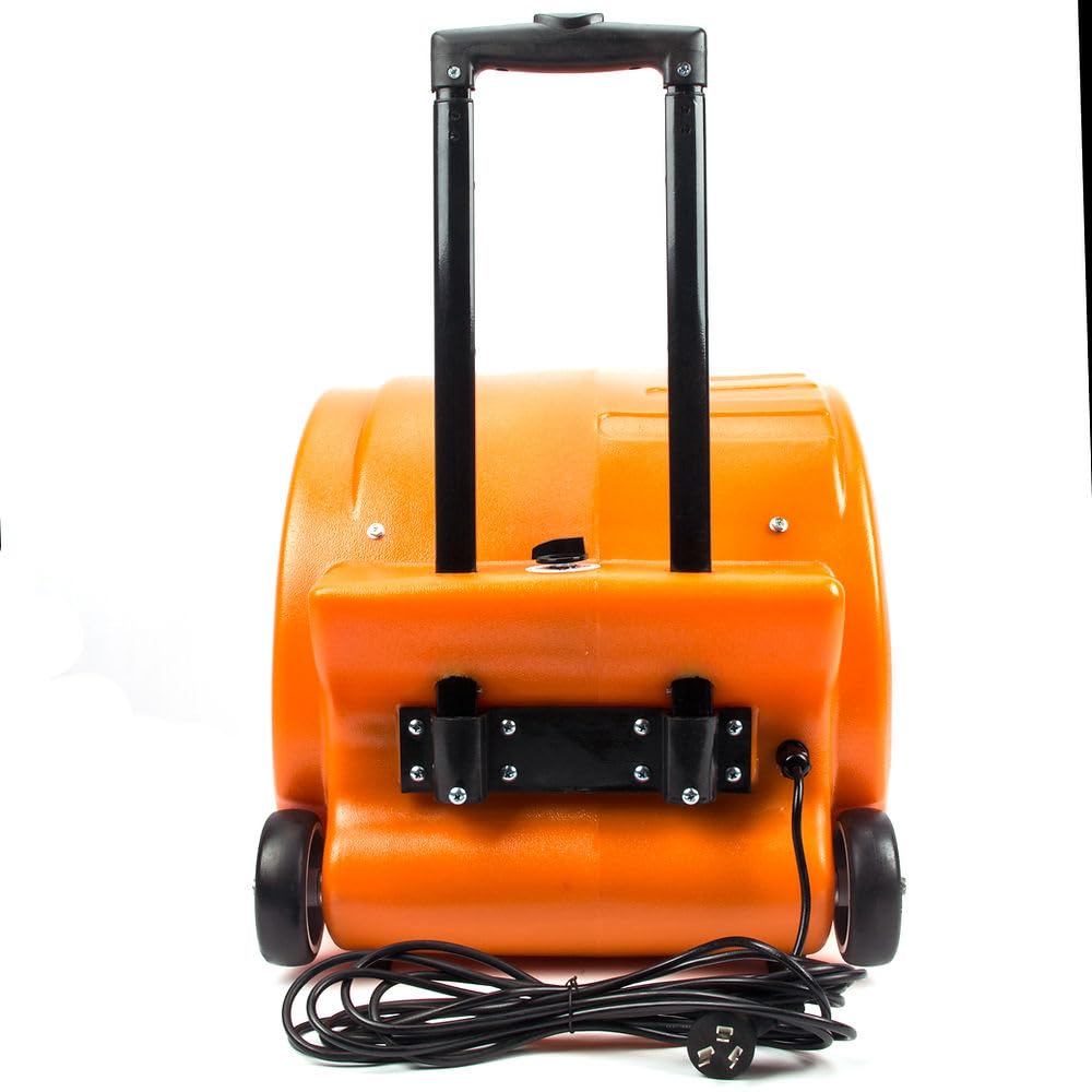 3-Speed 1.3HP 5000 CFM Air Mover Floor Dryer with Telescopic Handle S888