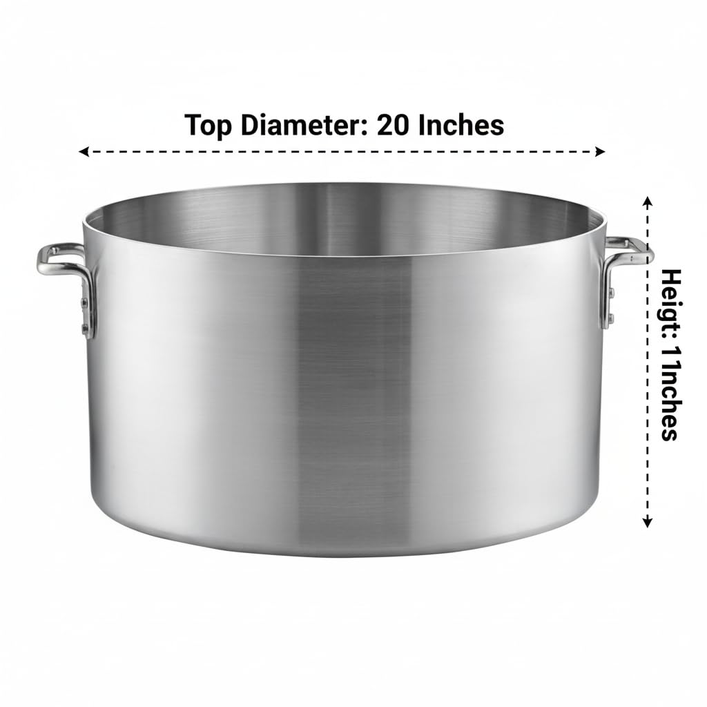 60 Qt Aluminum Sauce Pot A496427