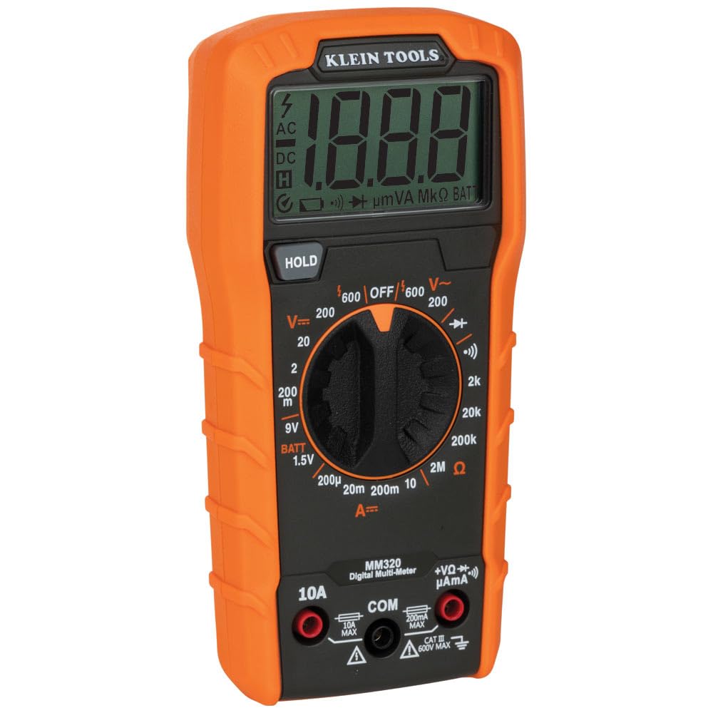 Digital Multimeter Electrical Test Kit with Carrying Case E746532