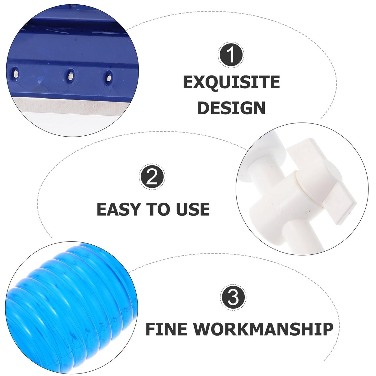 Fish Tank Water Changer Tool with Cleaning Brush Set O706