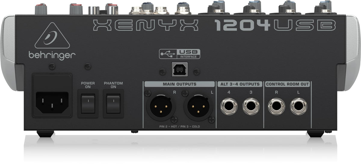 12-Input 2/2-Bus Mixer with Mic Preamps and USB Audio Interface J790288