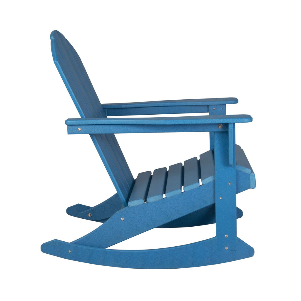 Pacific Blue Poly Adirondack Chair J810