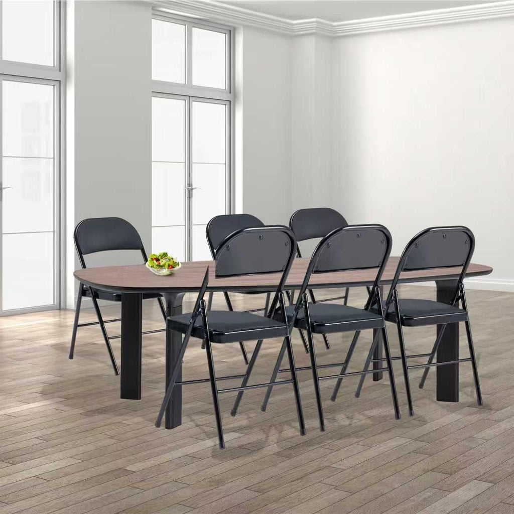 10 Pack Folding Chairs with Cushion E6689