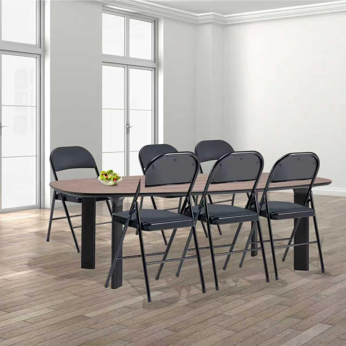 10 Pack Folding Chairs with Cushion E6689