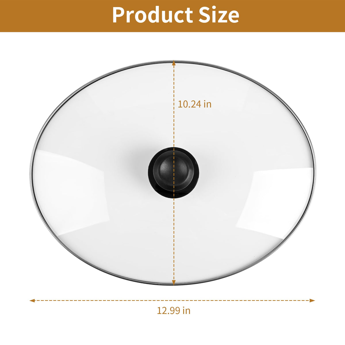 Oval Glass Lid 7 Quart Slow Cooker M927209