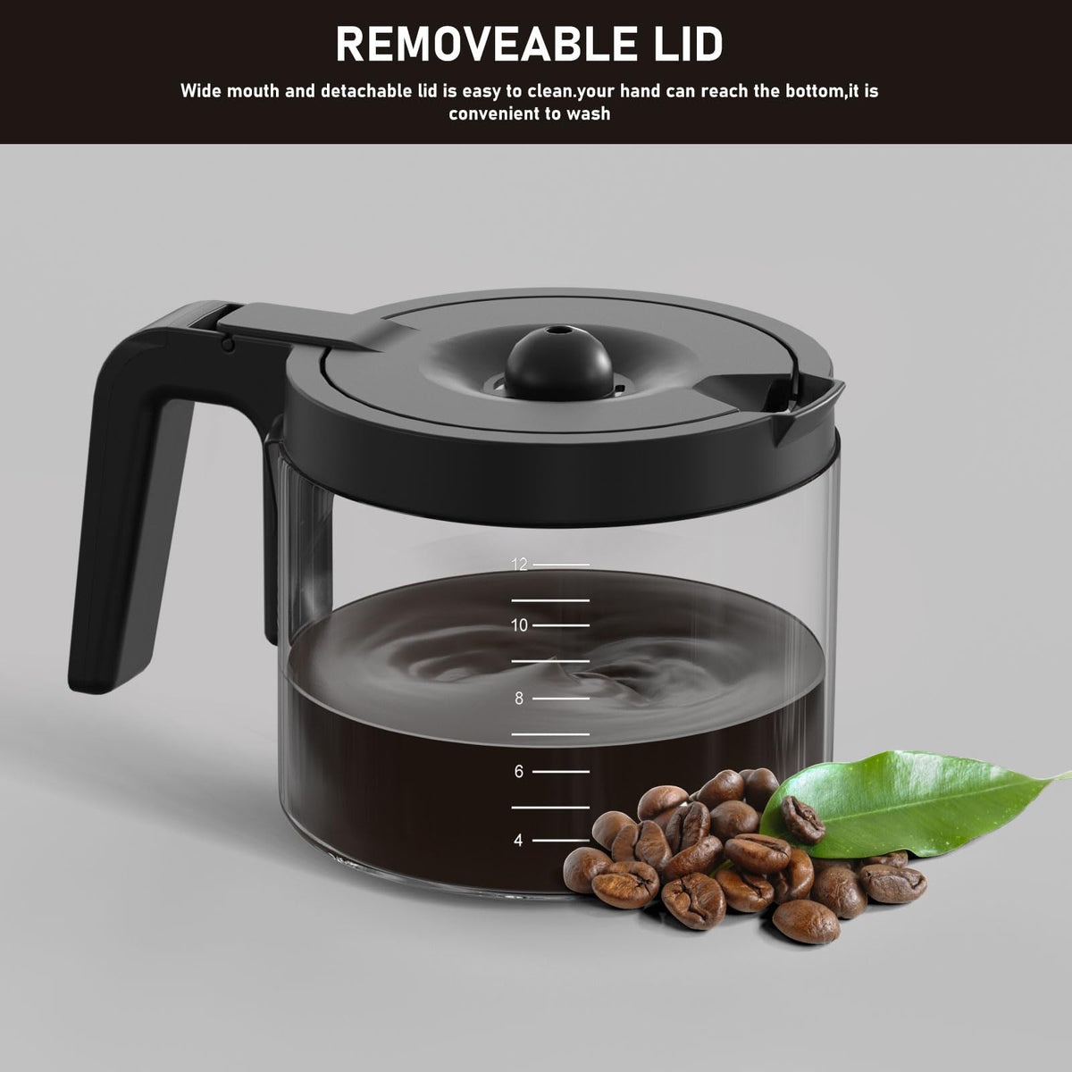 12 Cup Glass Coffee Pot Replacement Y171