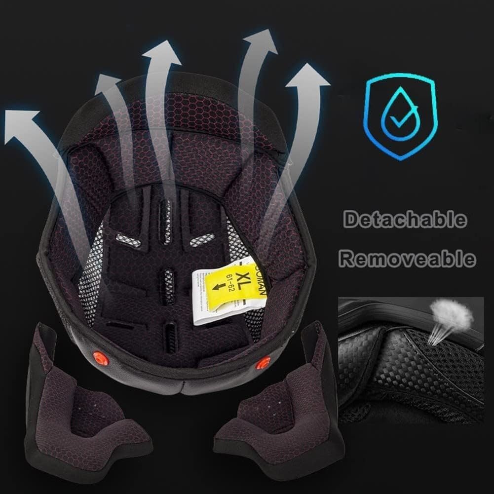 DOT Approved Flip up Full Face Modular Motorcycle Helmet S967128