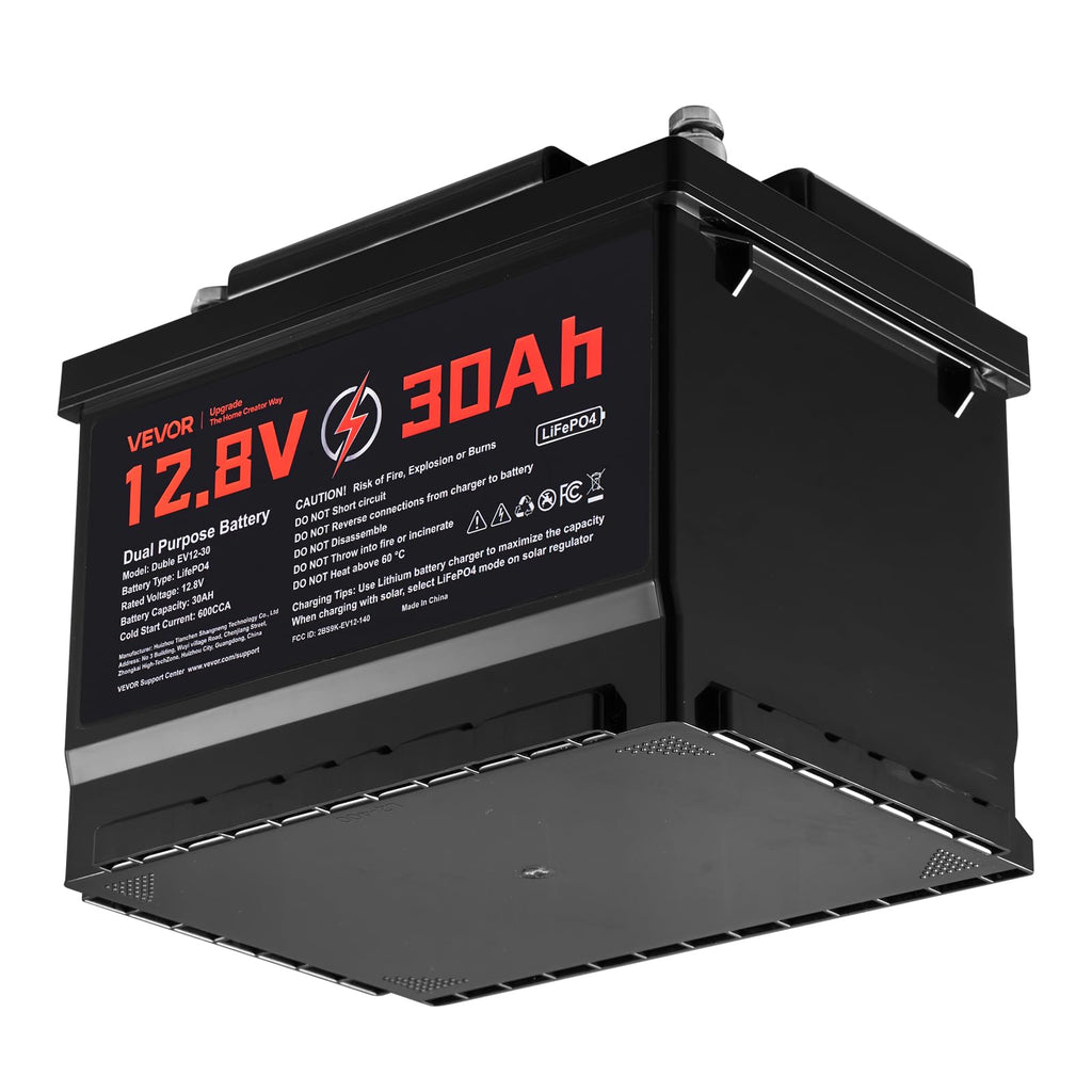 12V 30Ah LiFePO4 Dual Purpose Battery F116