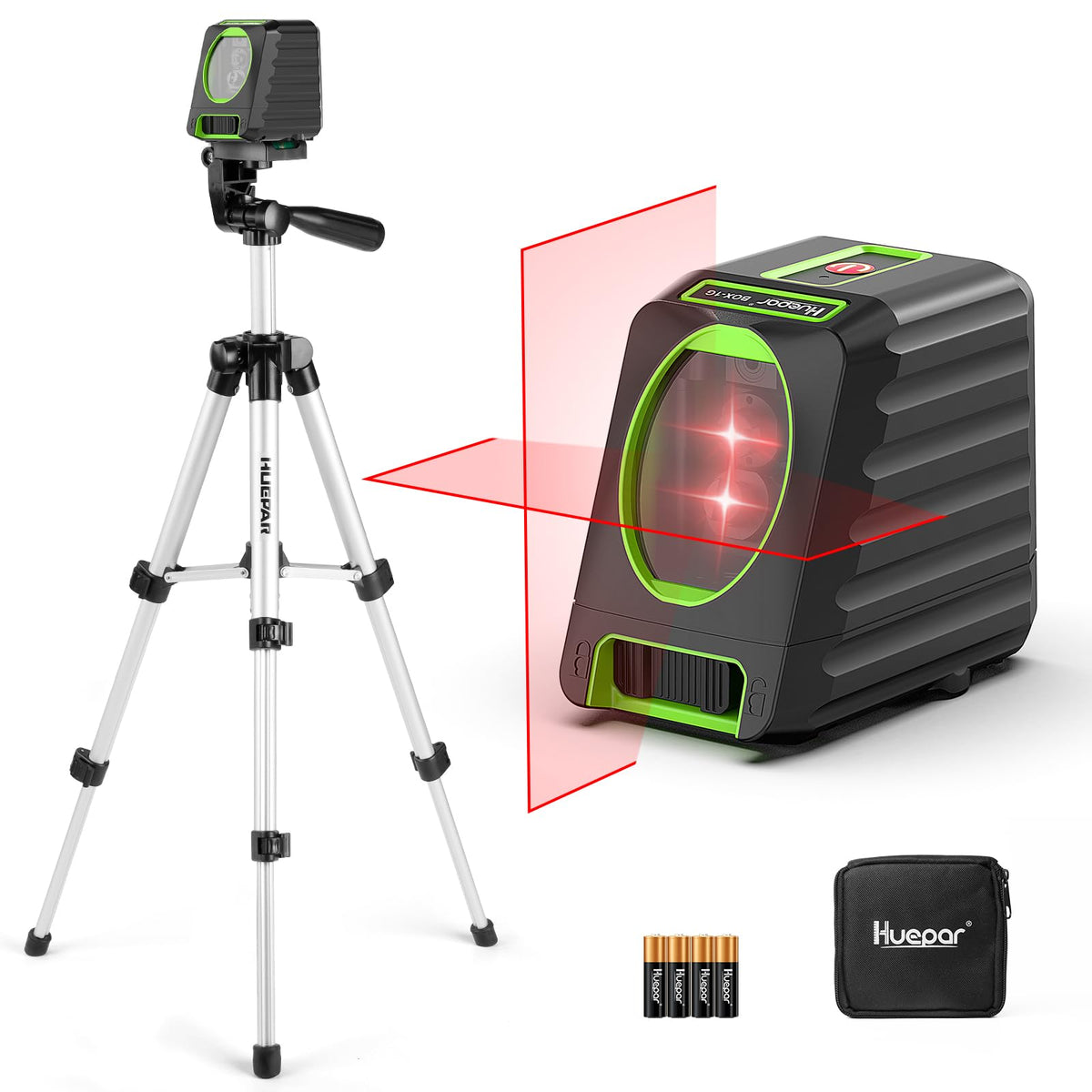 150Ft Red Self Leveling Laser Level with Tripod D7370