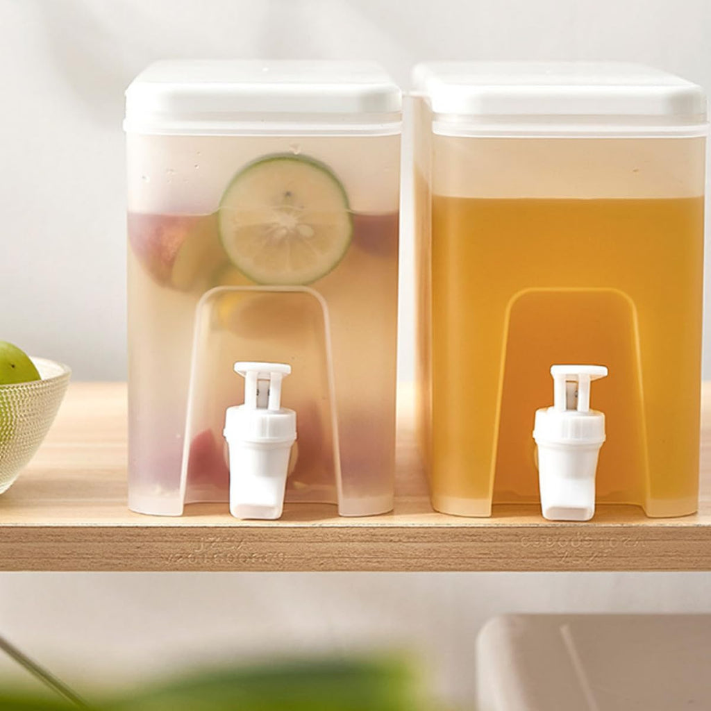 White 3.5L Water Jug with Faucet U723