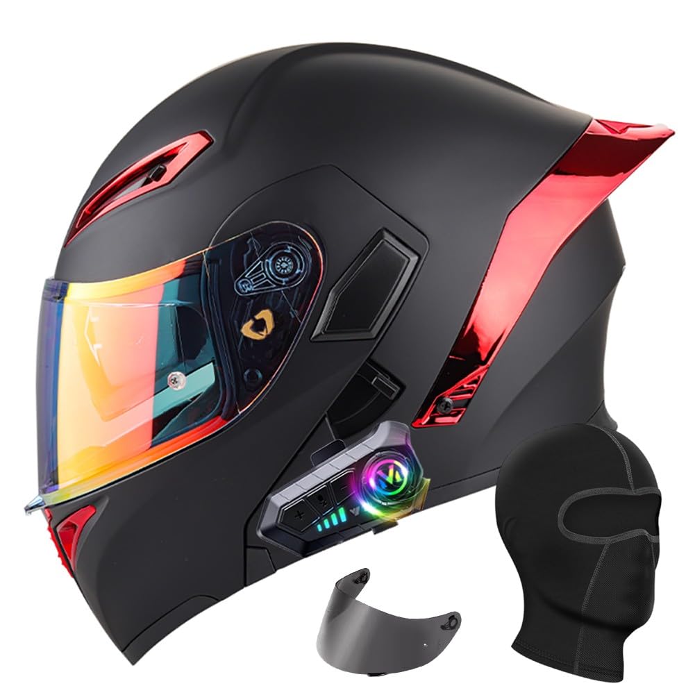 DOT Approved Flip up Full Face Modular Motorcycle Helmet S967128
