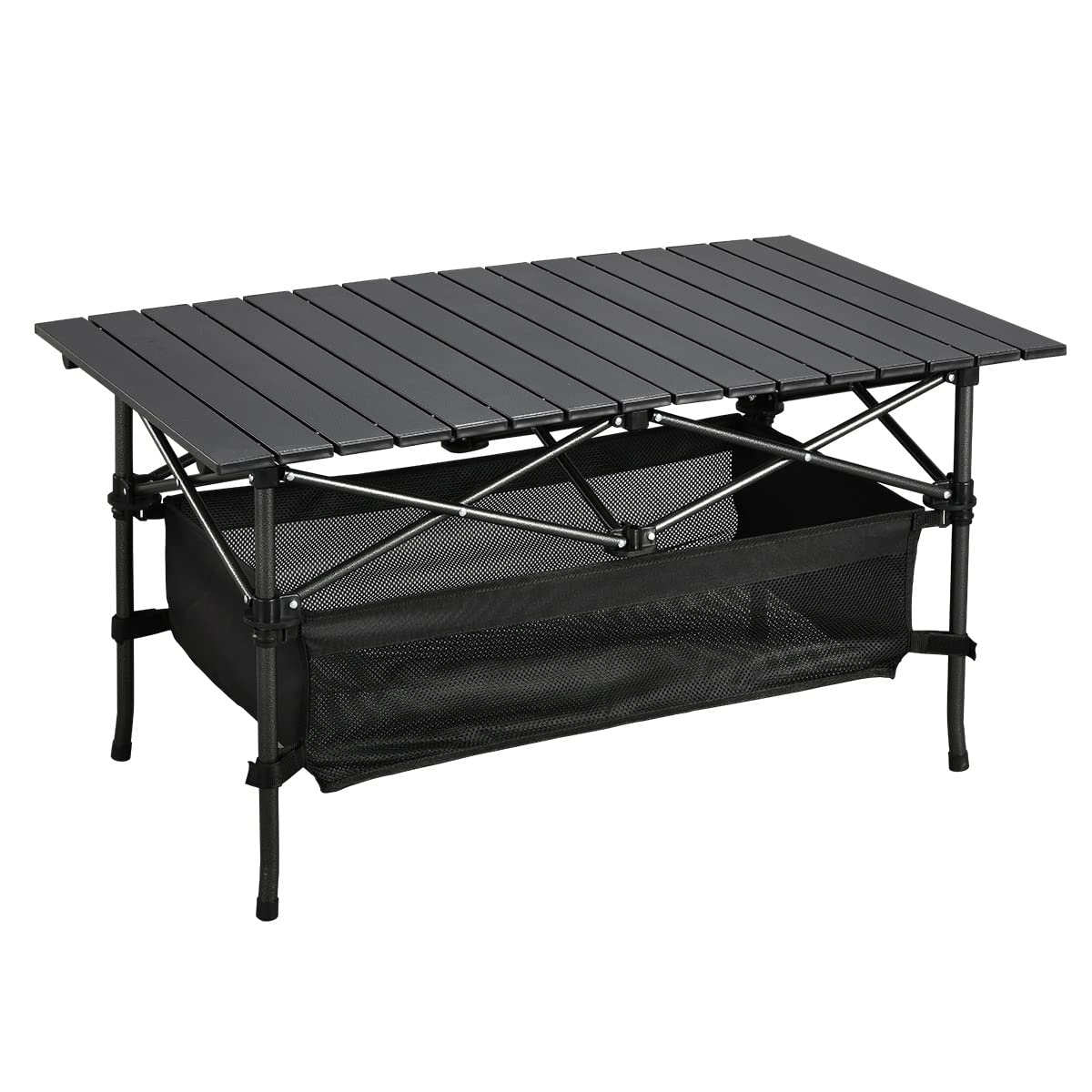 Lightweight Aluminum Folding Camping Table with Carrying Bag O901