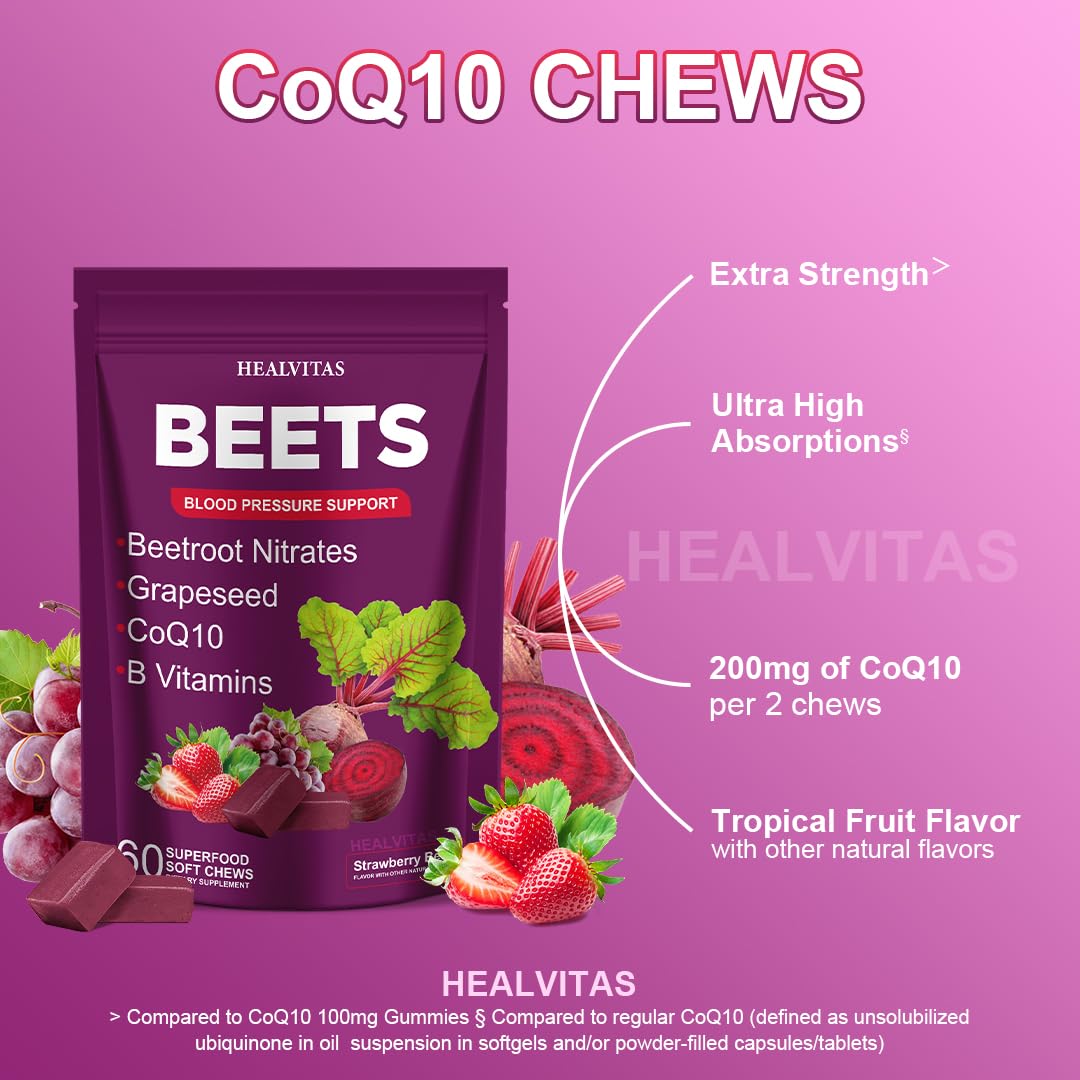 Blood Pressure Support Soft Chews, 60 Count H187