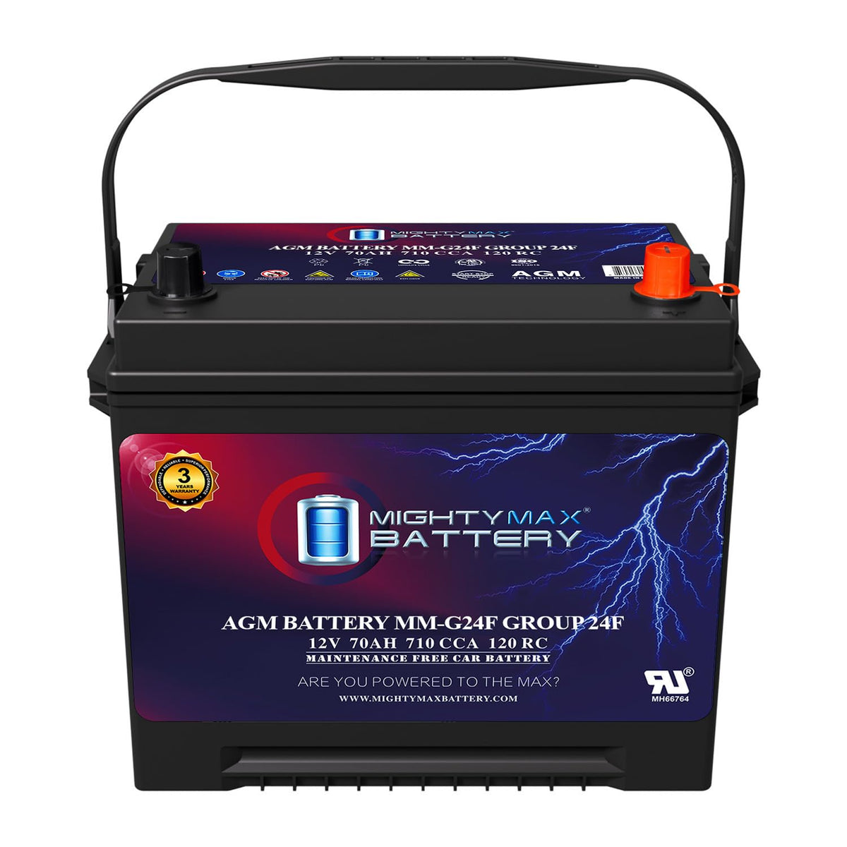 12V 70Ah AGM Replacement Battery Q5071