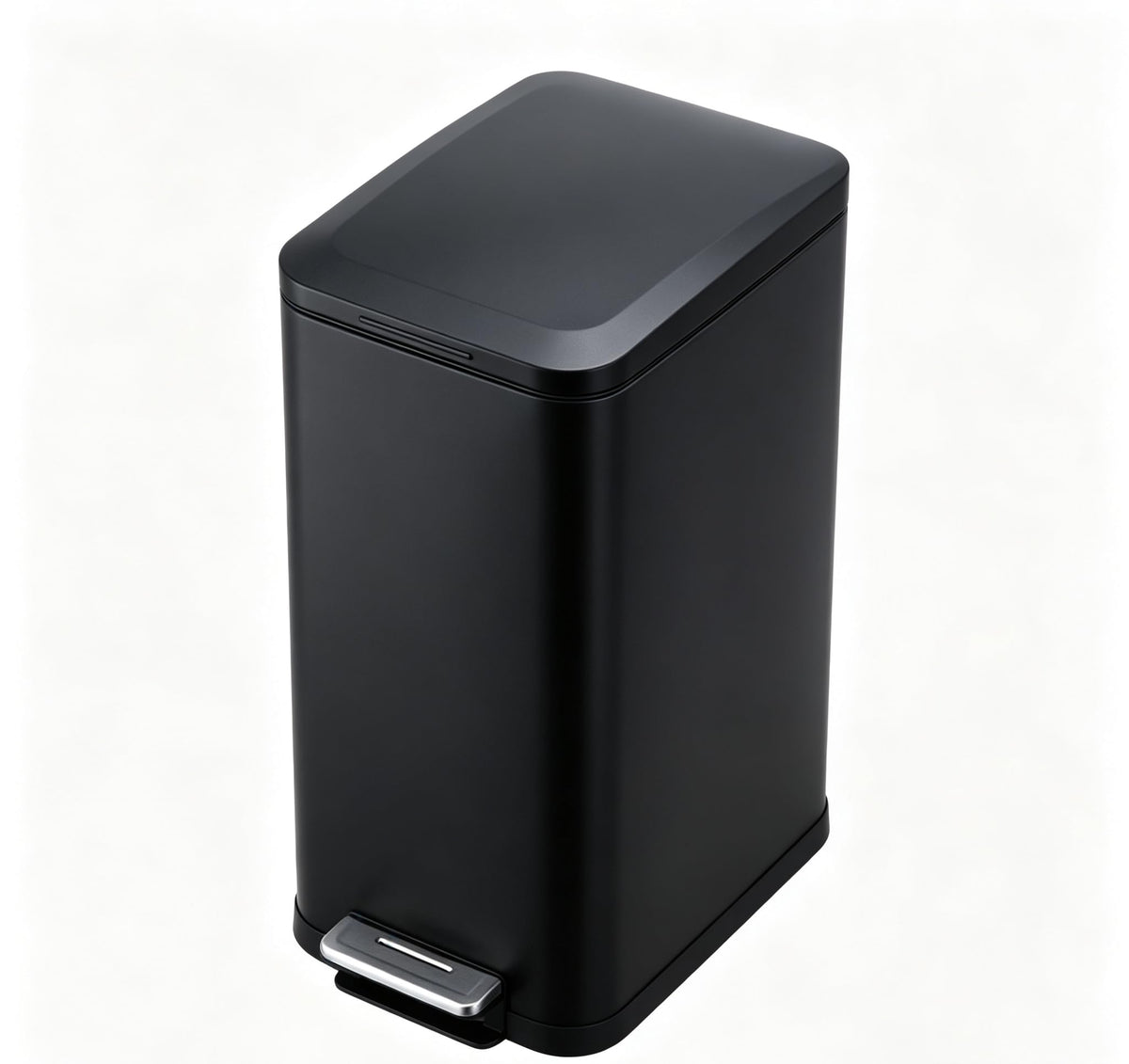 50L Slim Stainless Steel Trash Can with Lid Z4203