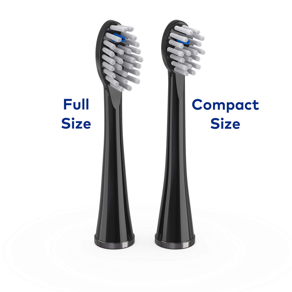 Black Replacement Brush Heads, 2 Count I238096