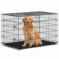 48" Double Door Crate Kennel with Divider R308