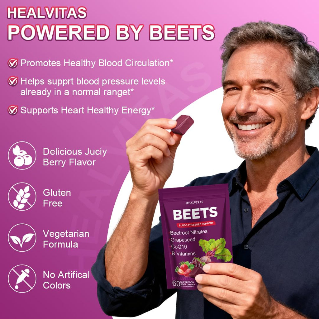 Blood Pressure Support Soft Chews, 60 Count H187
