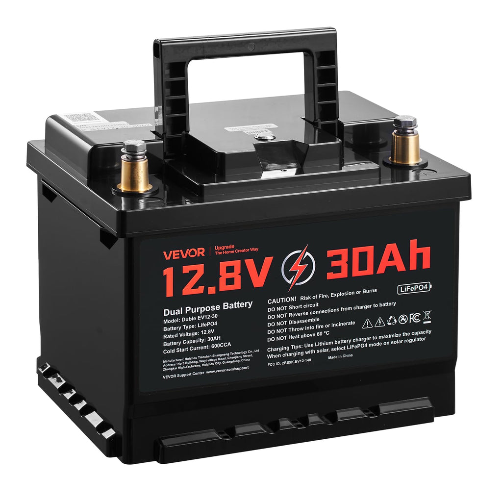 12V 30Ah LiFePO4 Dual Purpose Battery F116