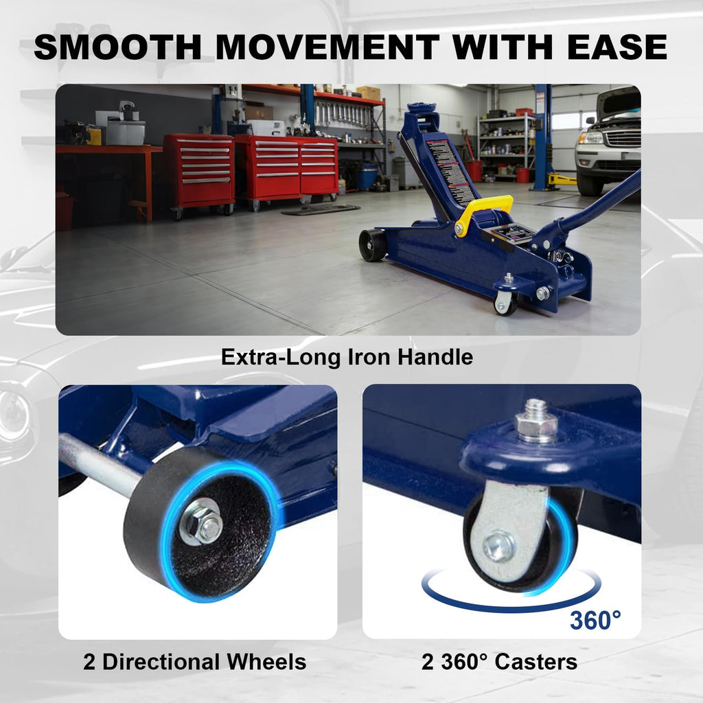 2.5 Ton Low Profile Hydraulic Trolley Jack A816