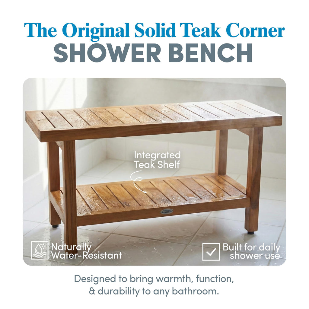 Teak Shower Bench H578