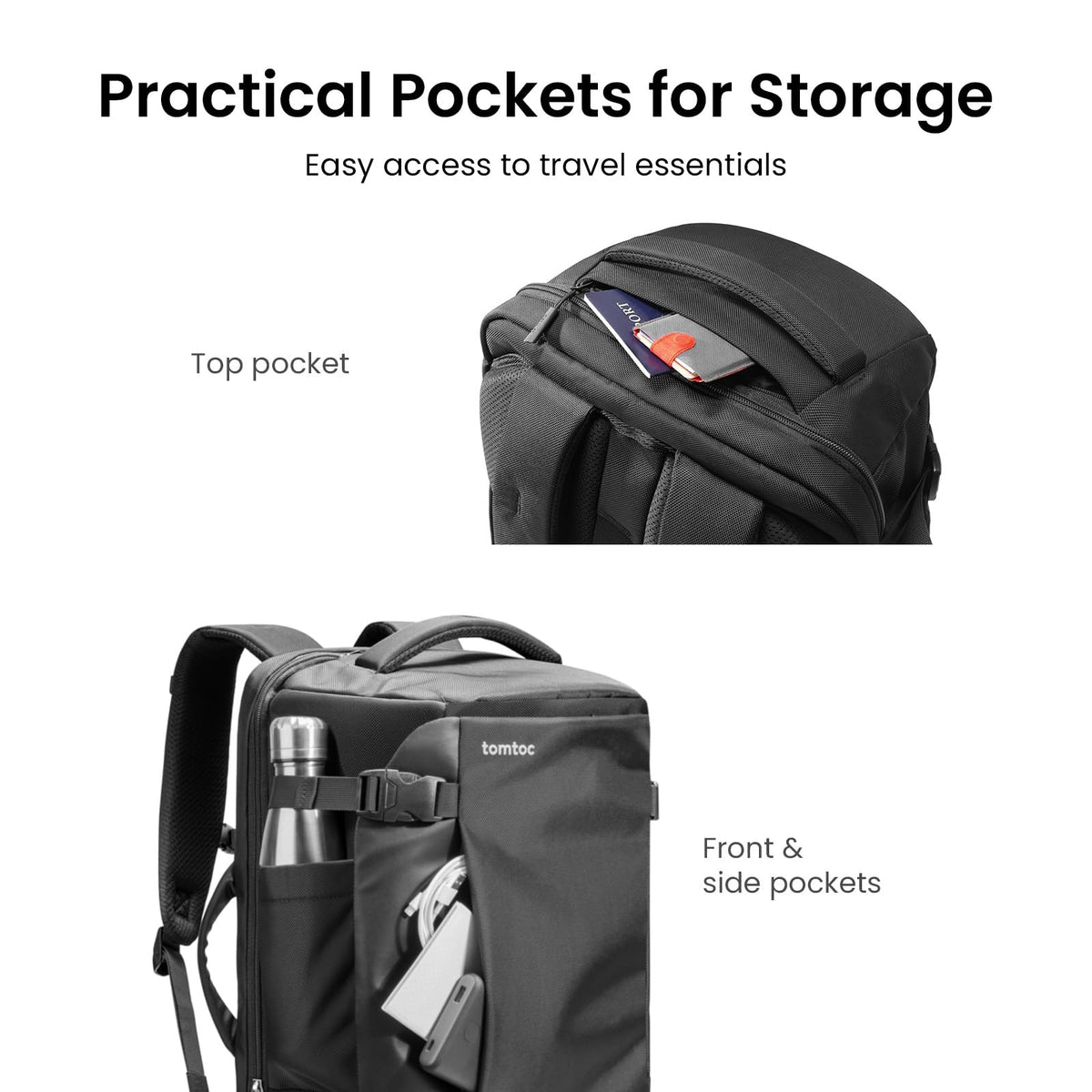 40L TSA Carry On Travel Backpack T445839