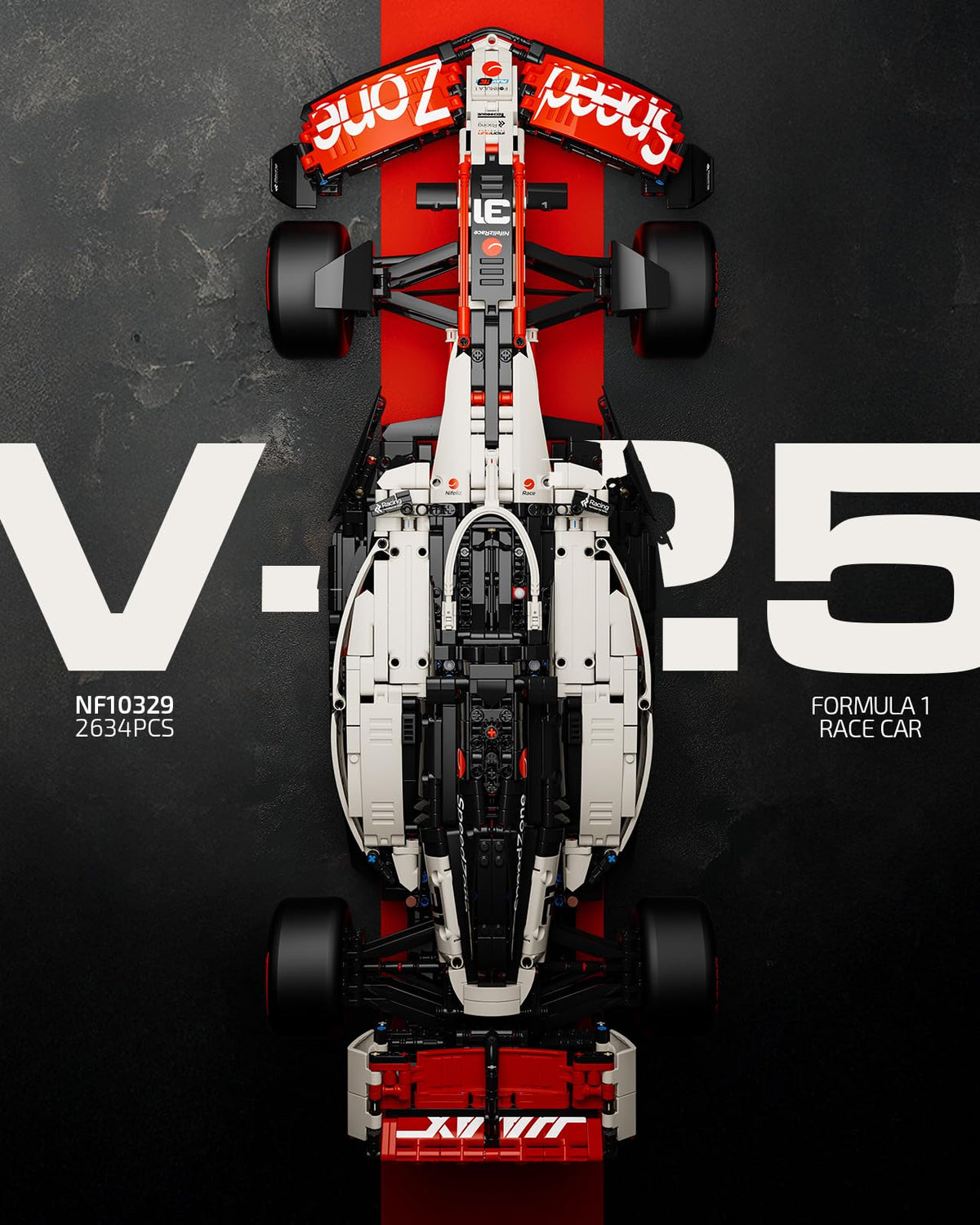 Formula 1 Racing Car Building Set W6983