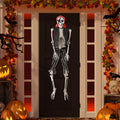 5.4Ft Poseable Skeleton with Movable Joints Q633650