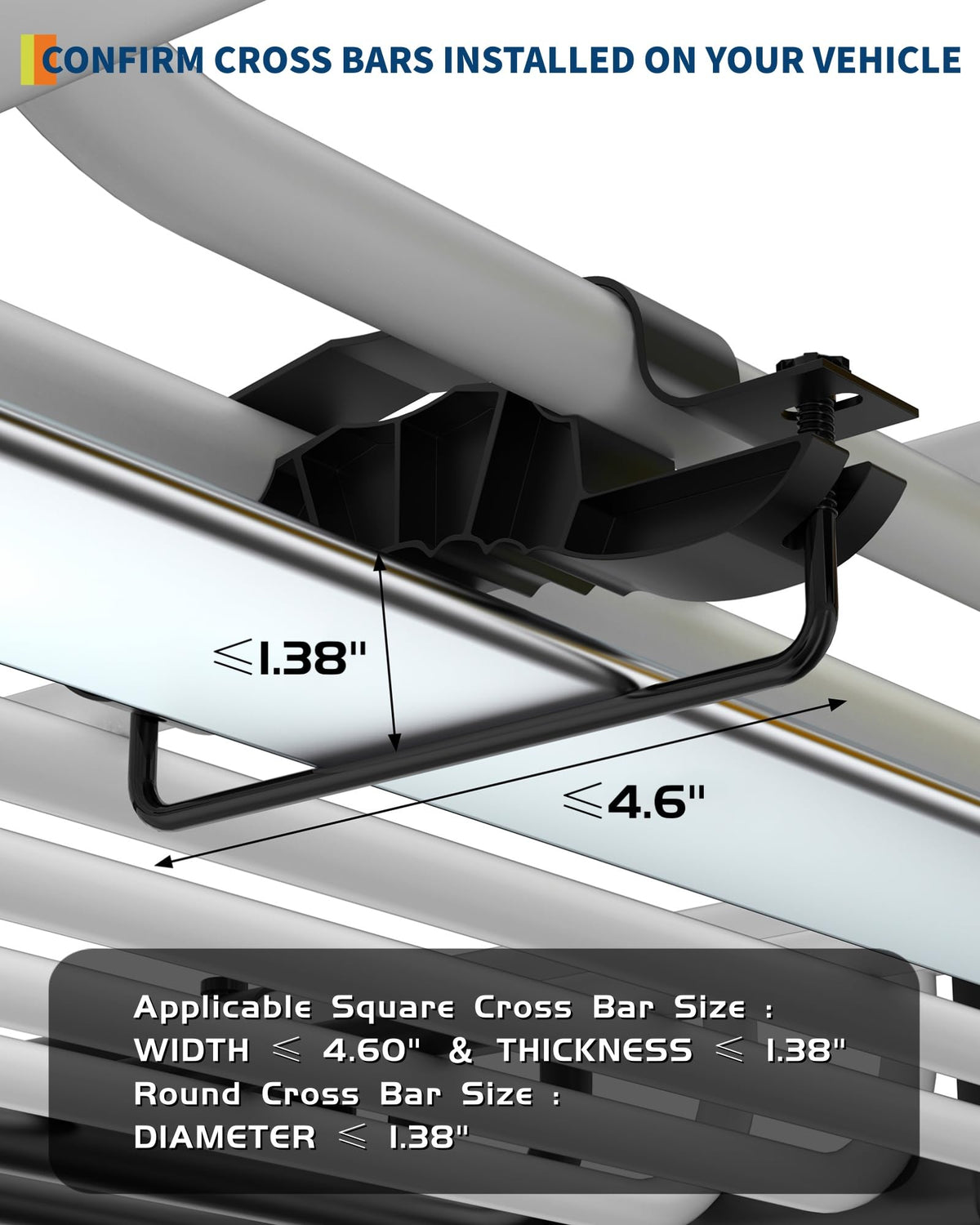 46" x 36" 200 Lbs Capacity Roof Rack Cargo Carrier Basket D40357