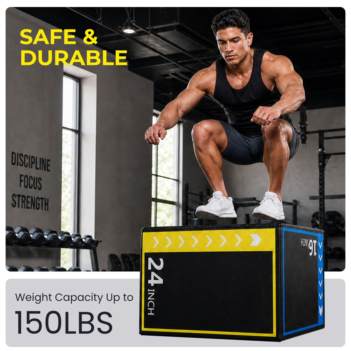 3-in-1 Foam Plyo Box A89644