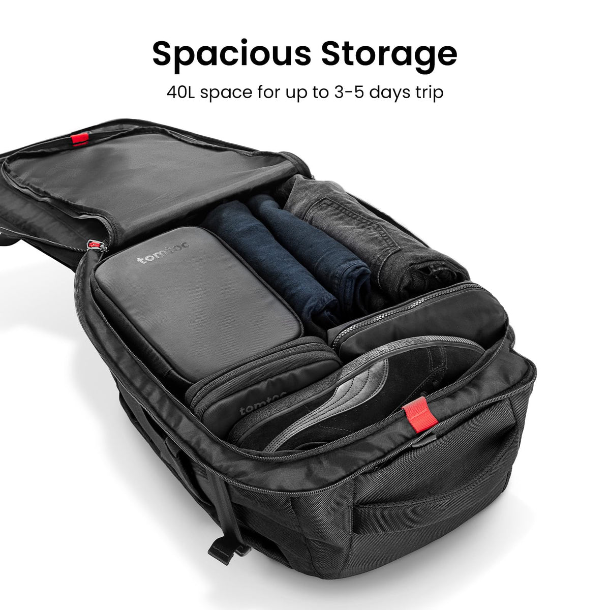 40L TSA Carry On Travel Backpack T445839