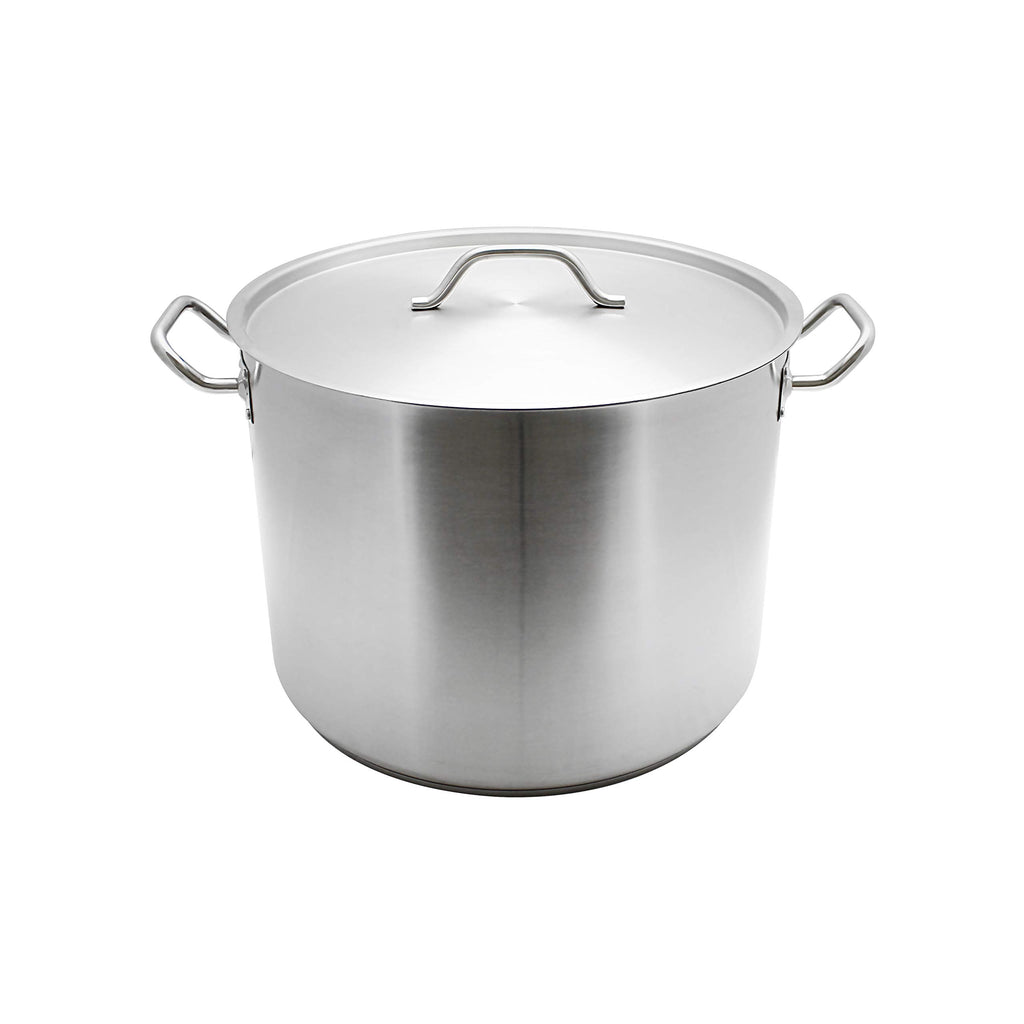 60 quart 18/8 Steel stock pot with lid H110