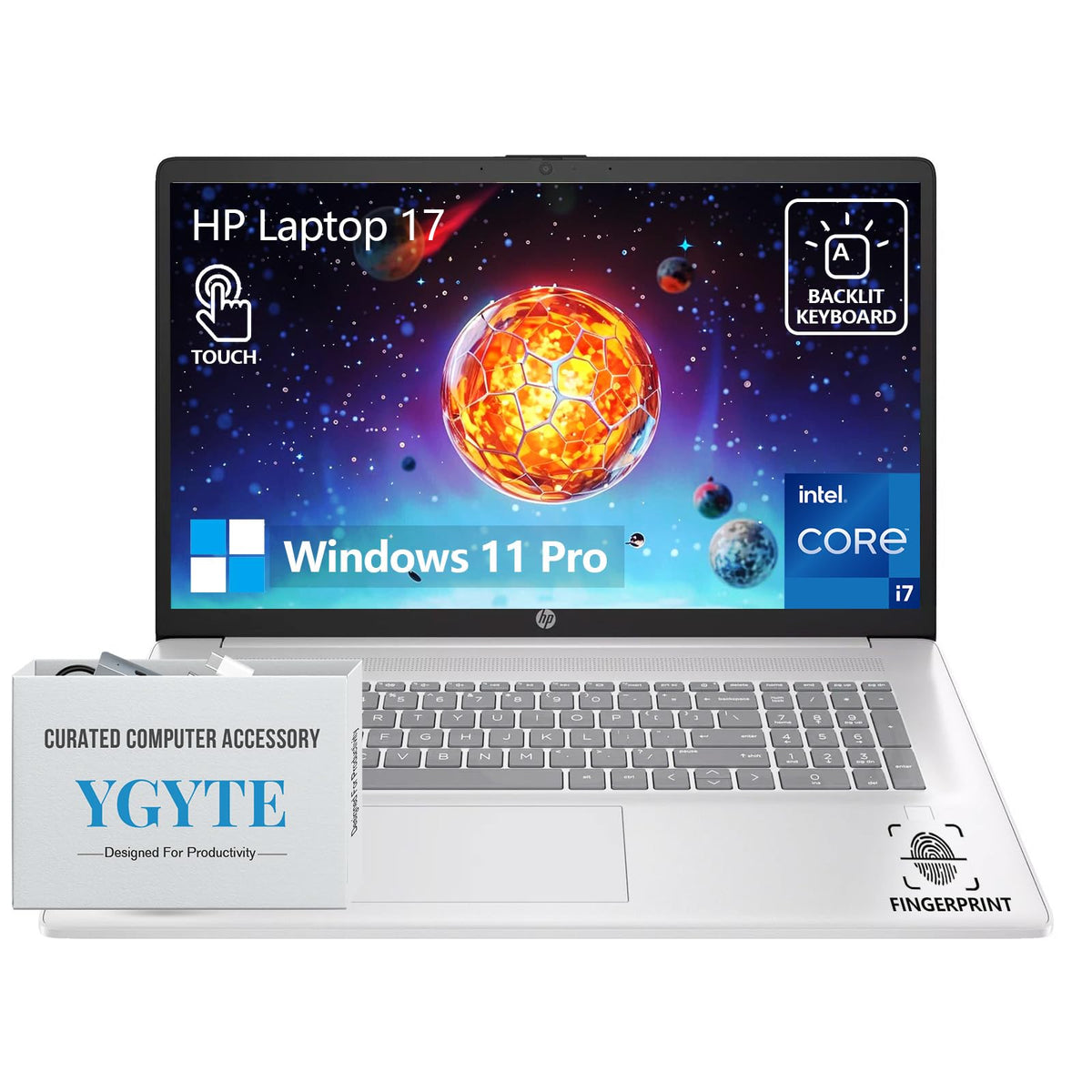 17.3" Touchscreen Laptop, Intel 10-Core i7, 64GB RAM 1TB SSD I417285