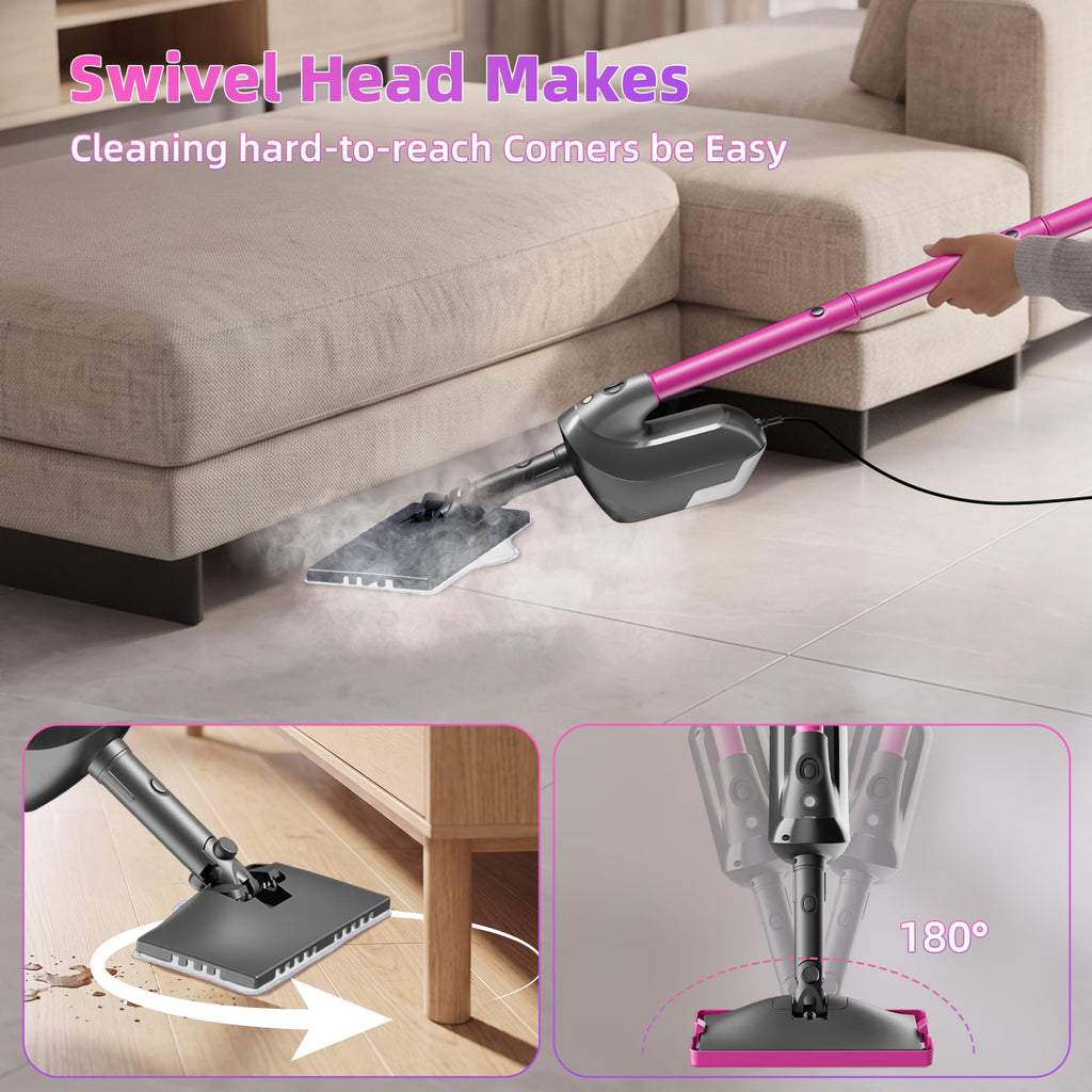 9-in-1 Detachable Handheld Steam Mop V421