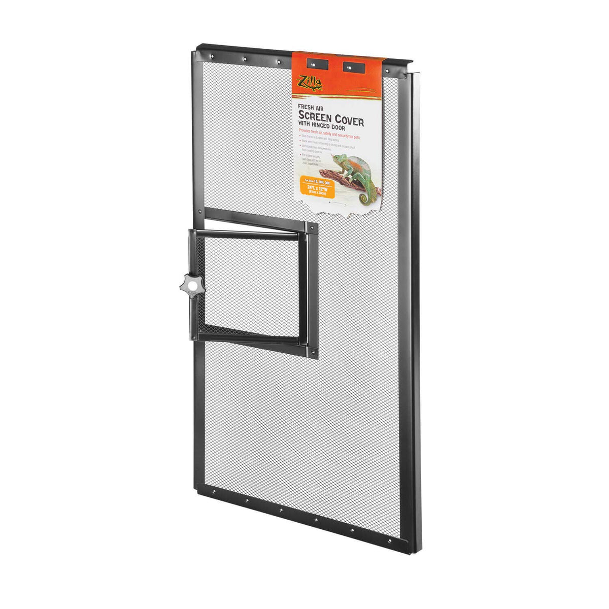 Metal Screen Cover with Door (24 x 12 Inches) F50126