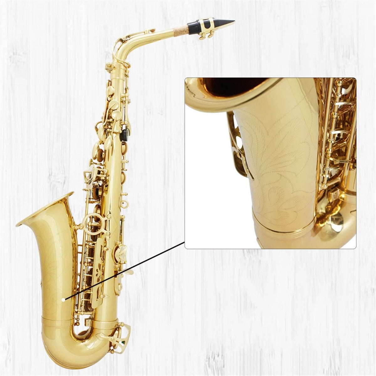 Alto Saxophone Brass Tube in E Flat Q45902