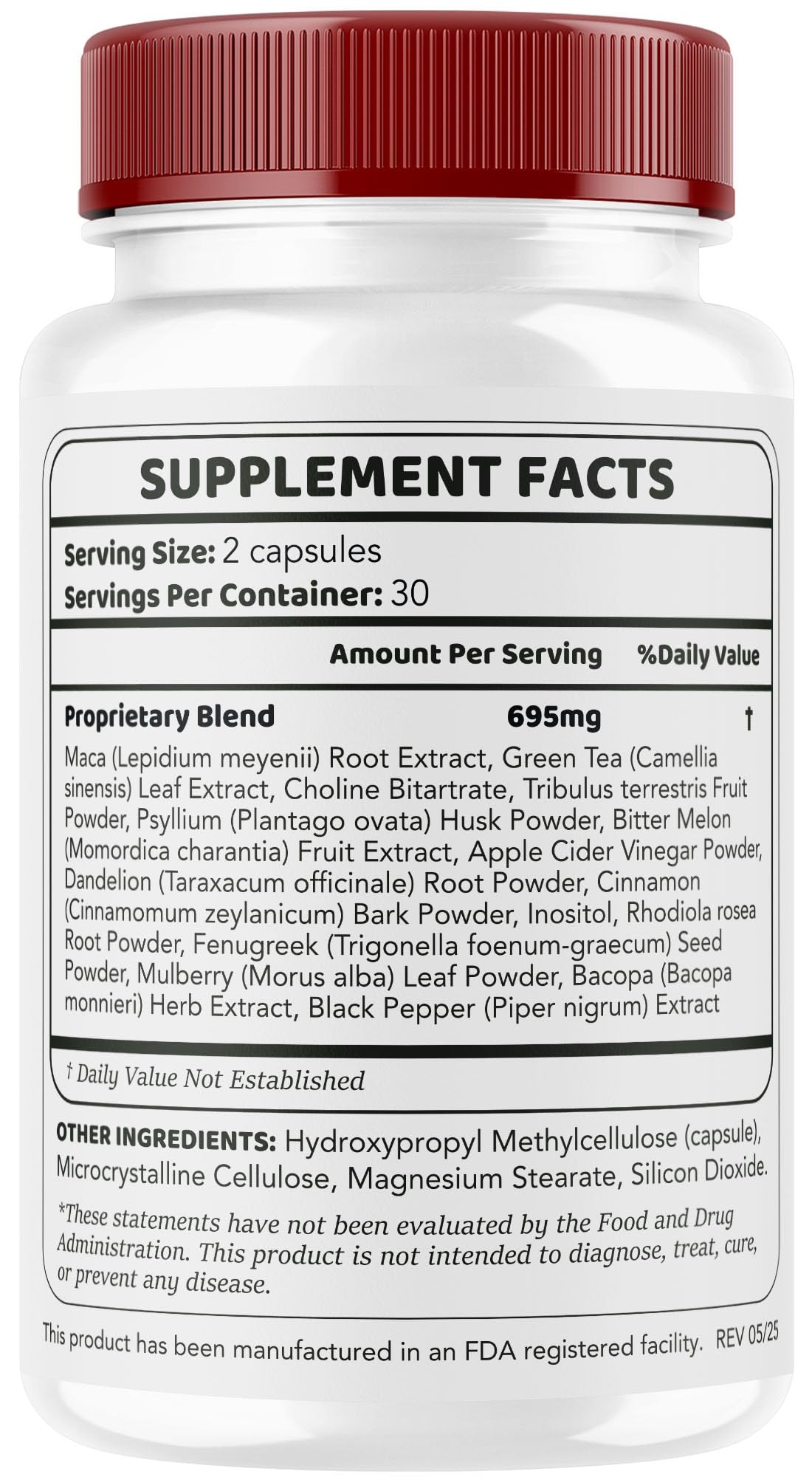 Health Flux Support Supplement Capsules 180 Capsules Q6837