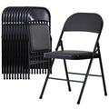 10 Pack Folding Chairs with Cushion E6689