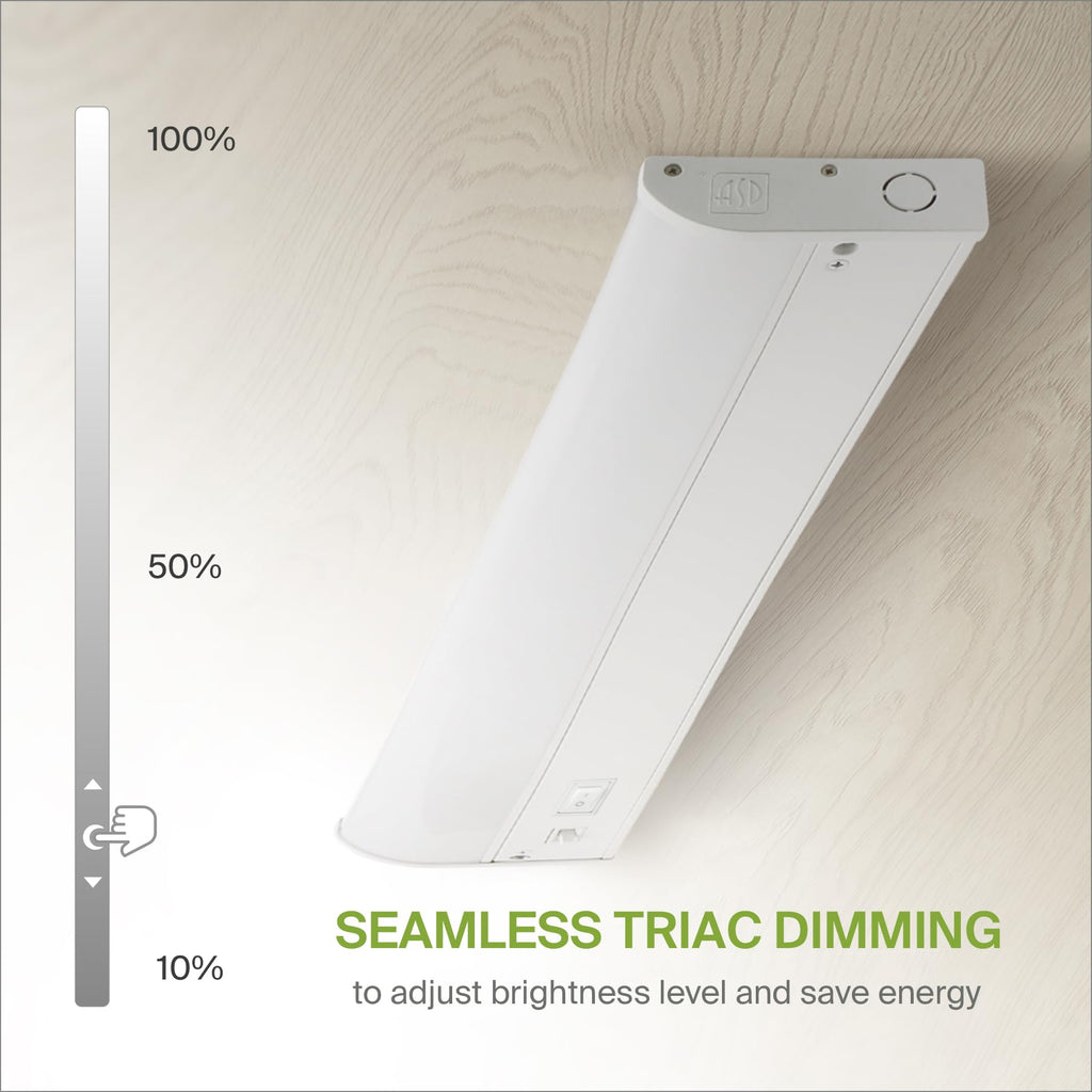 24 inch 12W Dimmable LED Under Cabinet Lighting 2 Pack X343