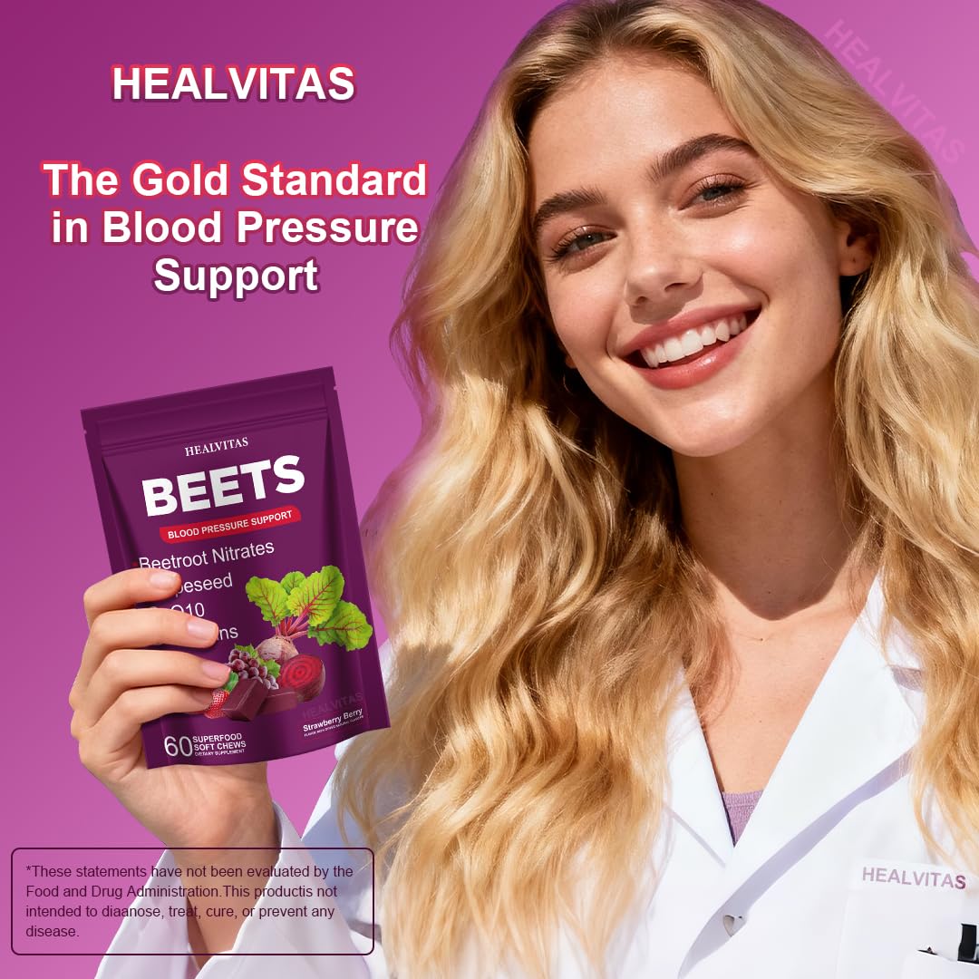 Blood Pressure Support Soft Chews, 60 Count H187