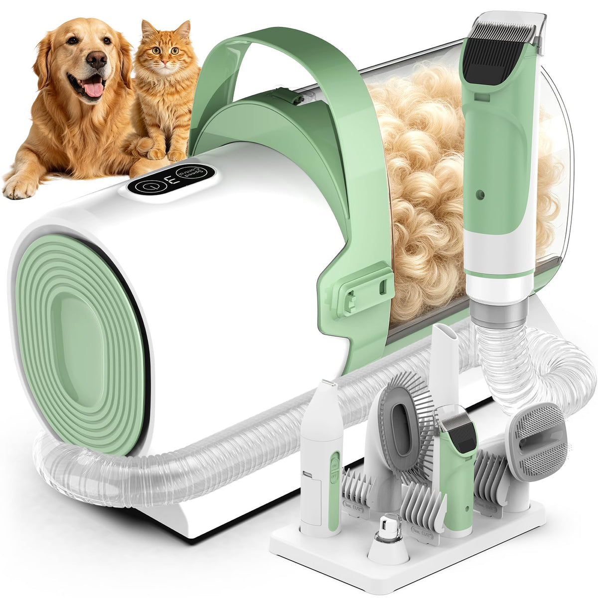 7-in-1 Dog Grooming Vacuum Kit V6525