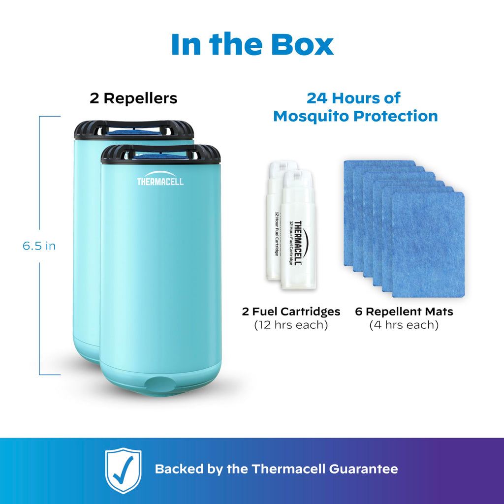 Mosquito Repeller with 24-Hour Refill & 6 Repellent Mats R354355