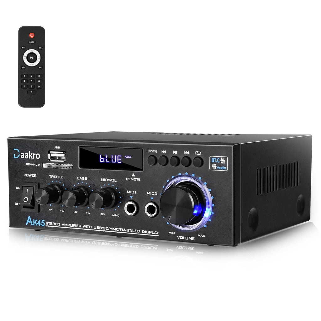 300W Bluetooth 5.1 Stereo Audio Amplifier N868