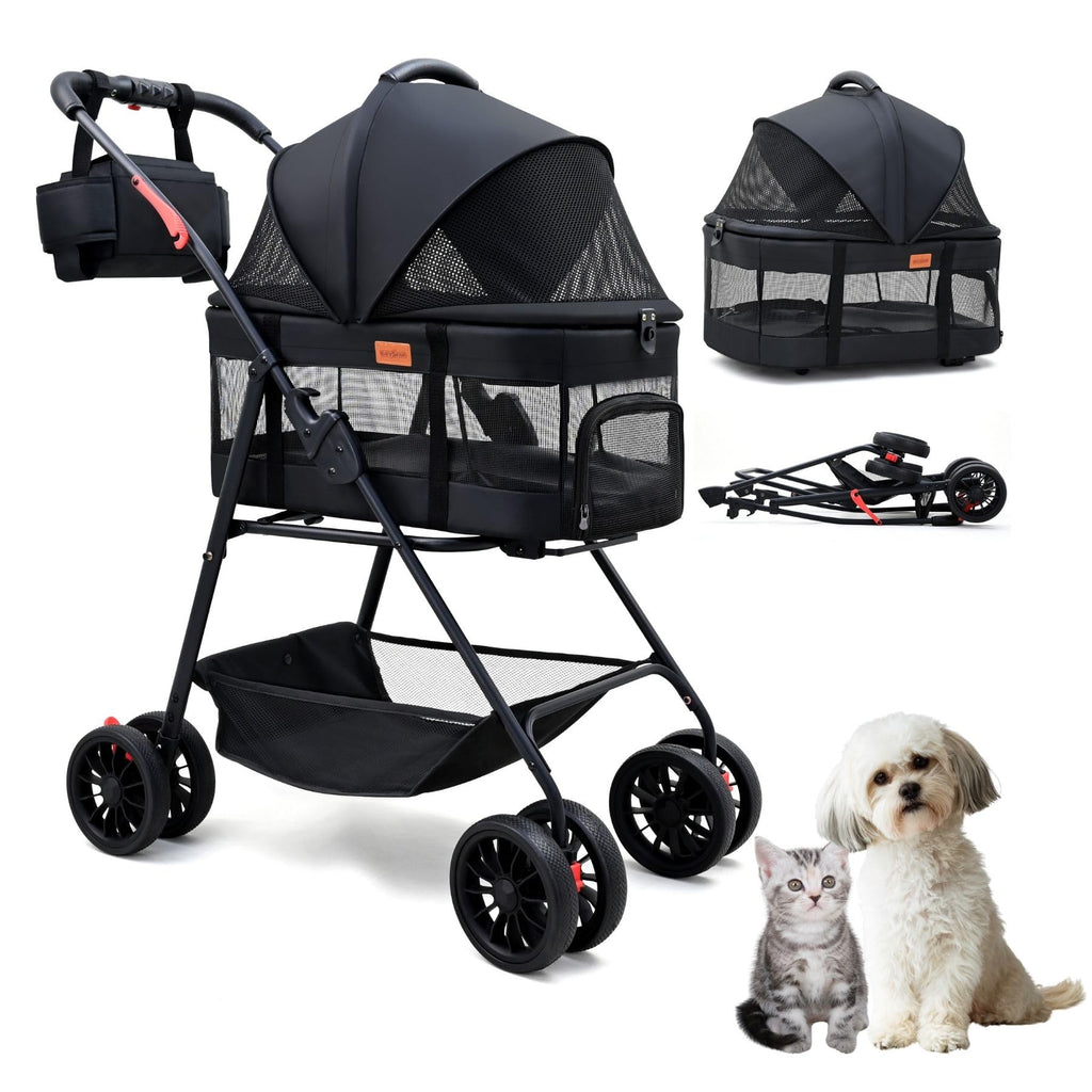 3 in 1 Pet Stroller with Detachable Carrier M7891