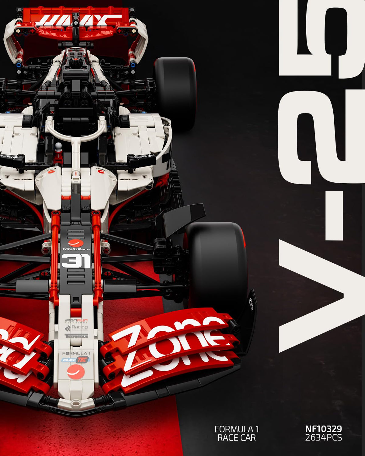 Formula 1 Racing Car Building Set W6983